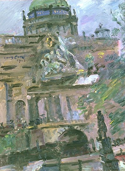 ベルリンのシュロフライハイト、1923年ベルリン 作： Lovis Corinth